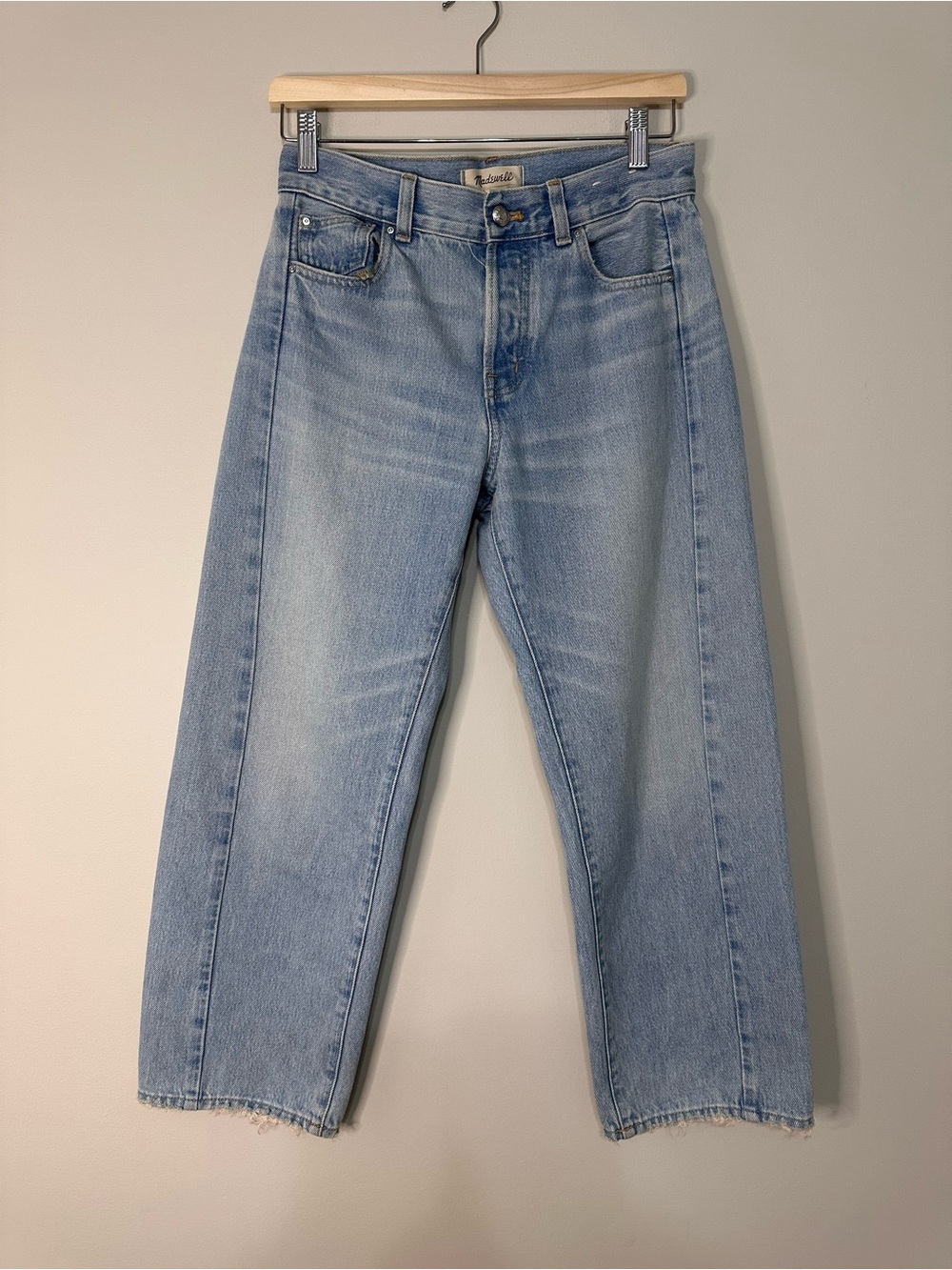 Madewell Pieced Barrel Jeans
